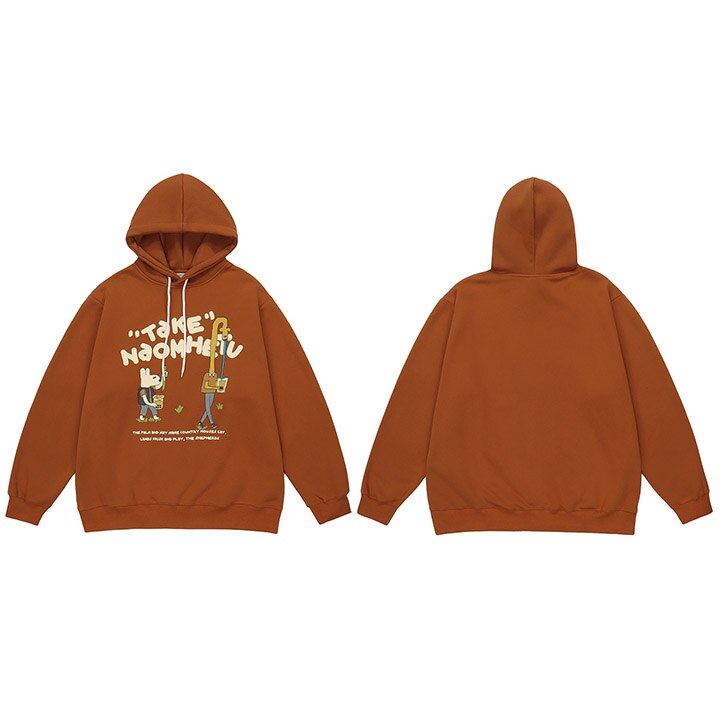 "Stuck In The Chamber" Unisex Men Women Streetwear Graphic Hoodie Daulet Apparel