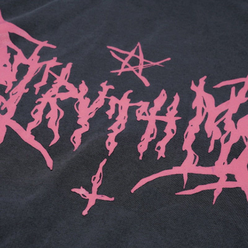 "Star Girl" Unisex Men Women Streetwear Graphic Hoodie Daulet Apparel