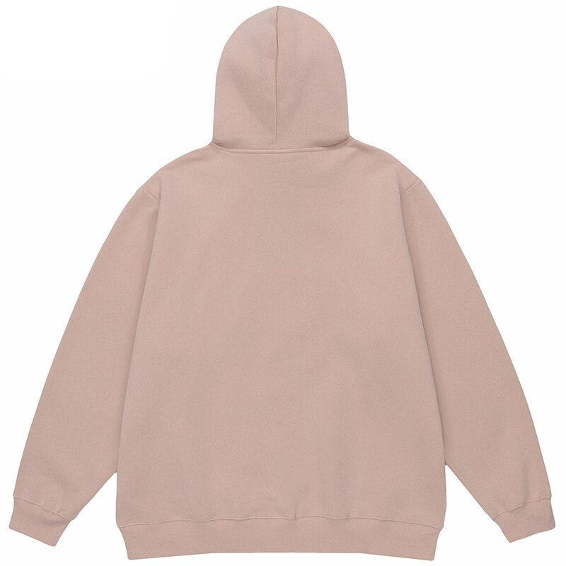 "Crossed Hearts" Unisex Men Women Streetwear Graphic Hoodie Daulet Apparel