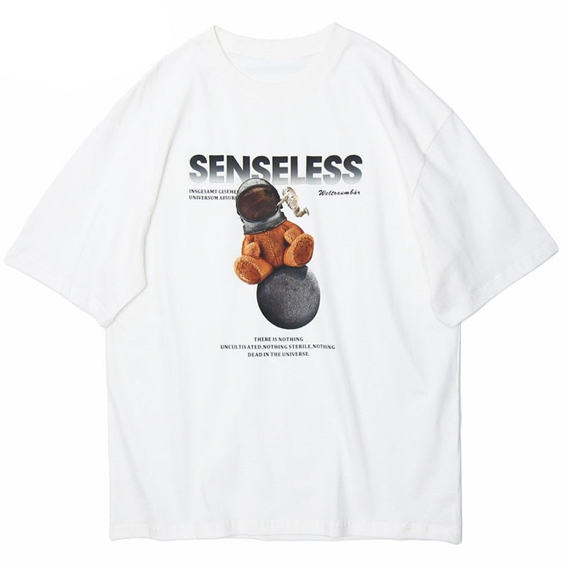 "Senseless" Unisex Men Women Streetwear Graphic T-Shirt Daulet Apparel