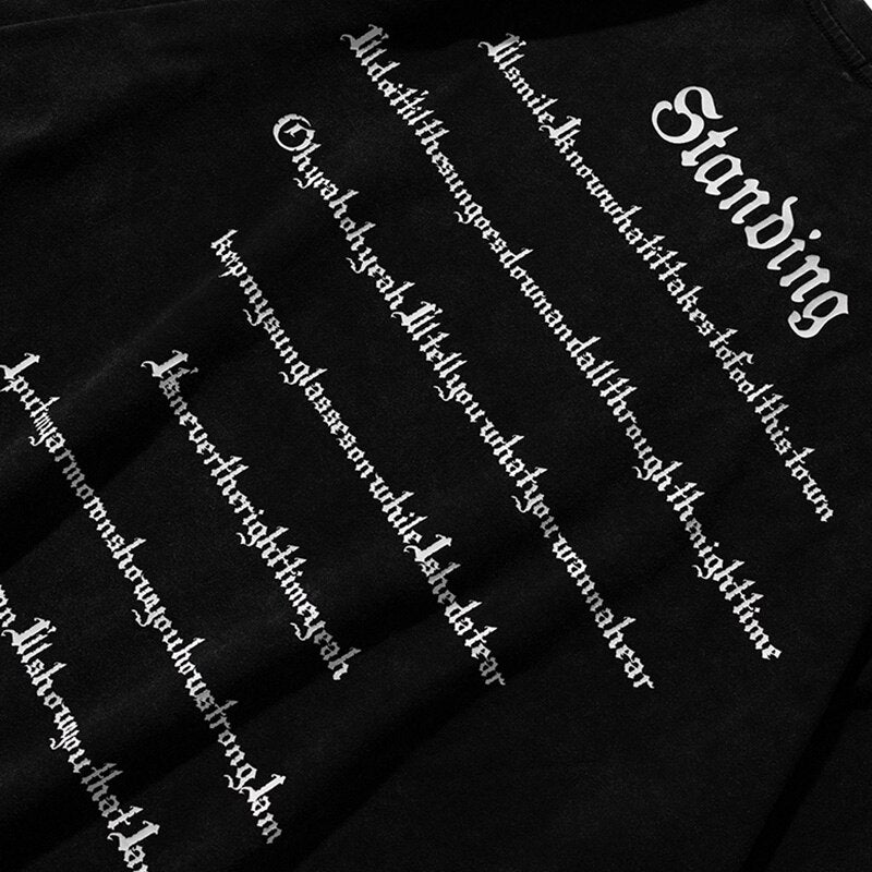 "Rock On" Unisex Men Women Streetwear Graphic T-Shirt Daulet Apparel