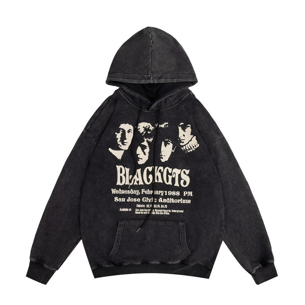 "Beggars" Unisex Men Women Streetwear Graphic Hoodie Daulet Apparel