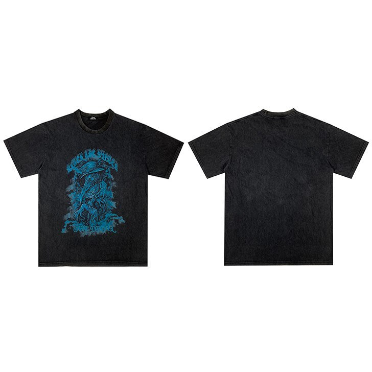 "The Doctor" Unisex Men Women Streetwear Graphic T-Shirt Daulet Apparel