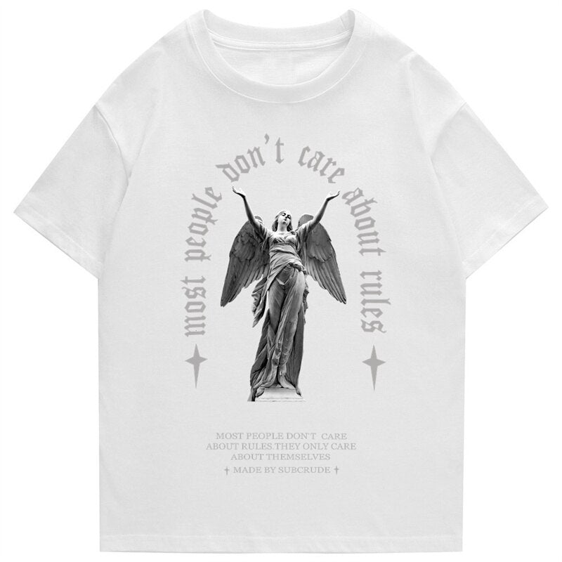 "Careless" Men Women Streetwear Unisex Graphic T-Shirt Daulet Apparel