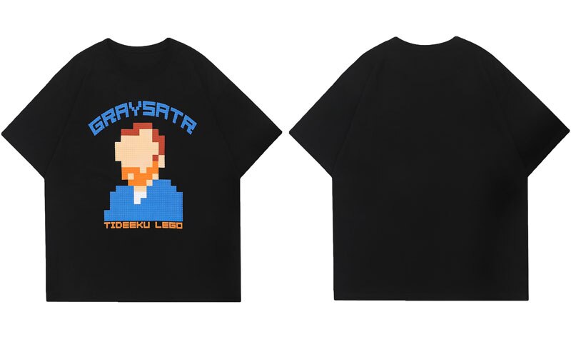 "Game Master" Unisex Men Women Streetwear Graphic T-Shirt Daulet Apparel