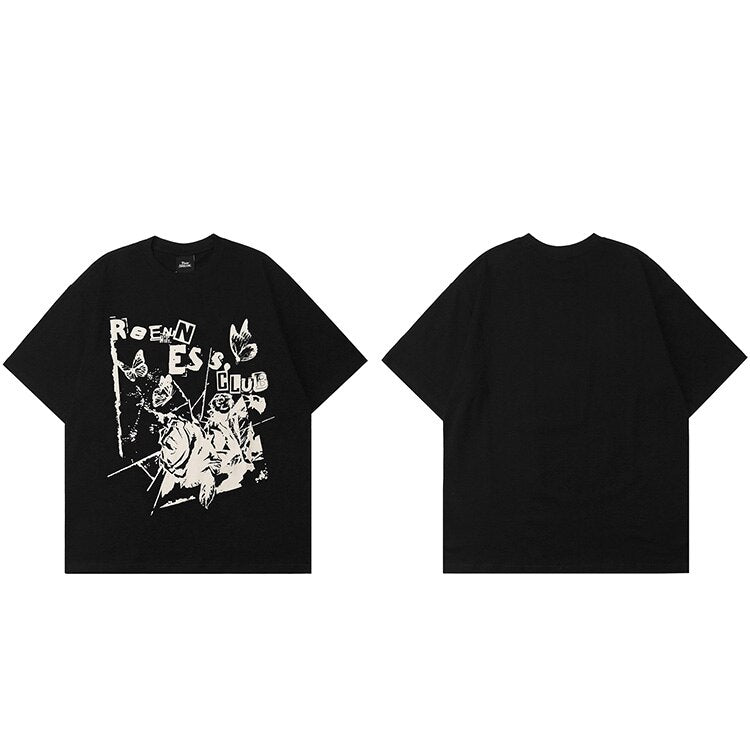 "Brainless" Unisex Men Women Streetwear Graphic T-Shirt Daulet Apparel