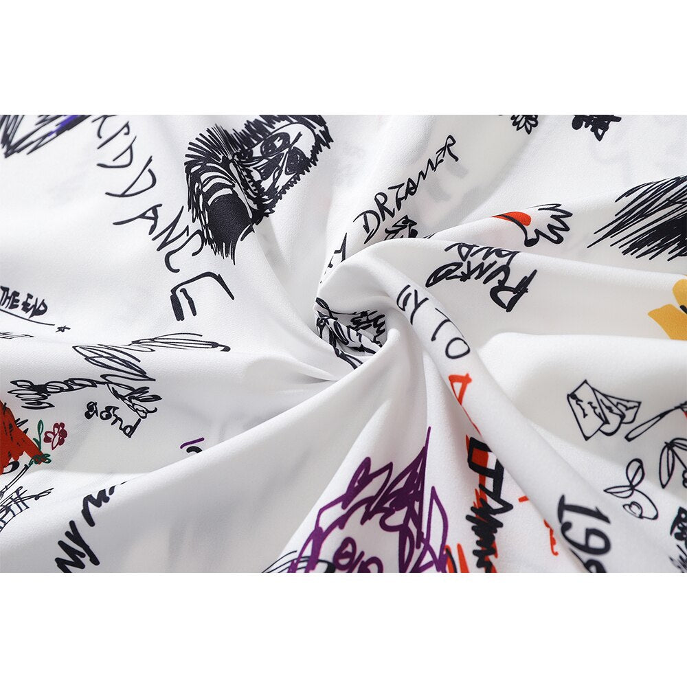 "Identify" Unisex Men Women Streetwear Graphic Shirt Daulet Apparel