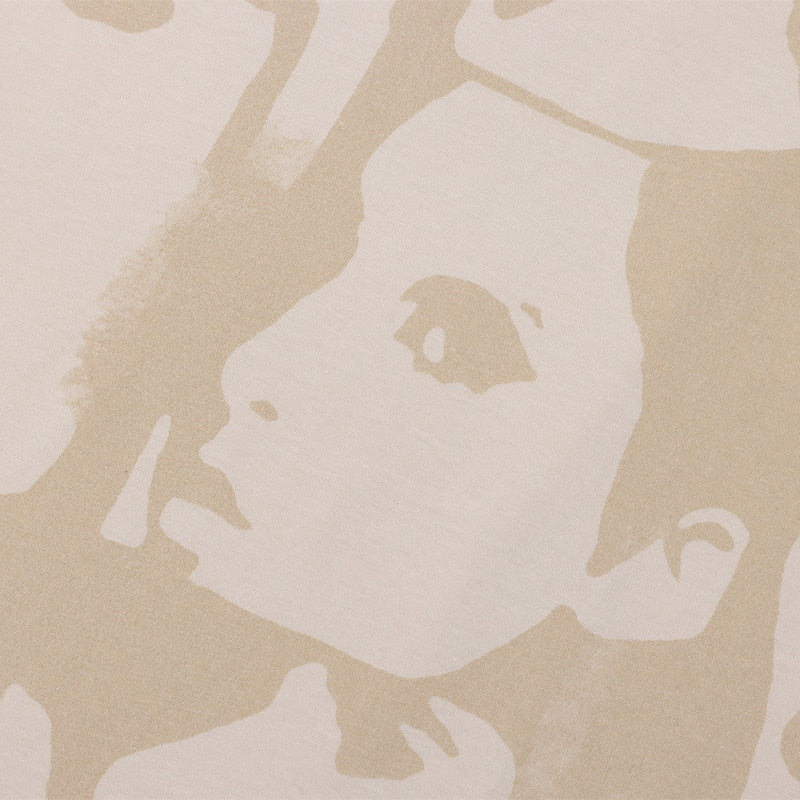 "Red Face" Unisex Men Women Streetwear Graphic T-Shirt Daulet Apparel