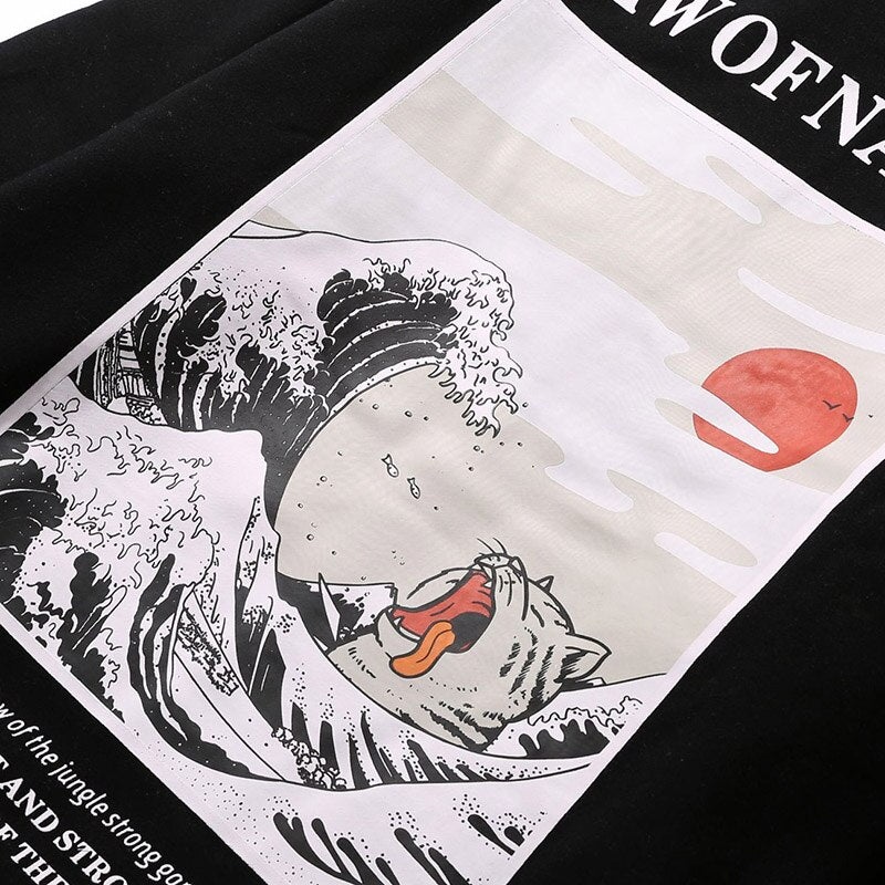 "Law Of Nature" Unisex Men Women Streetwear Graphic Hoodie Daulet Apparel