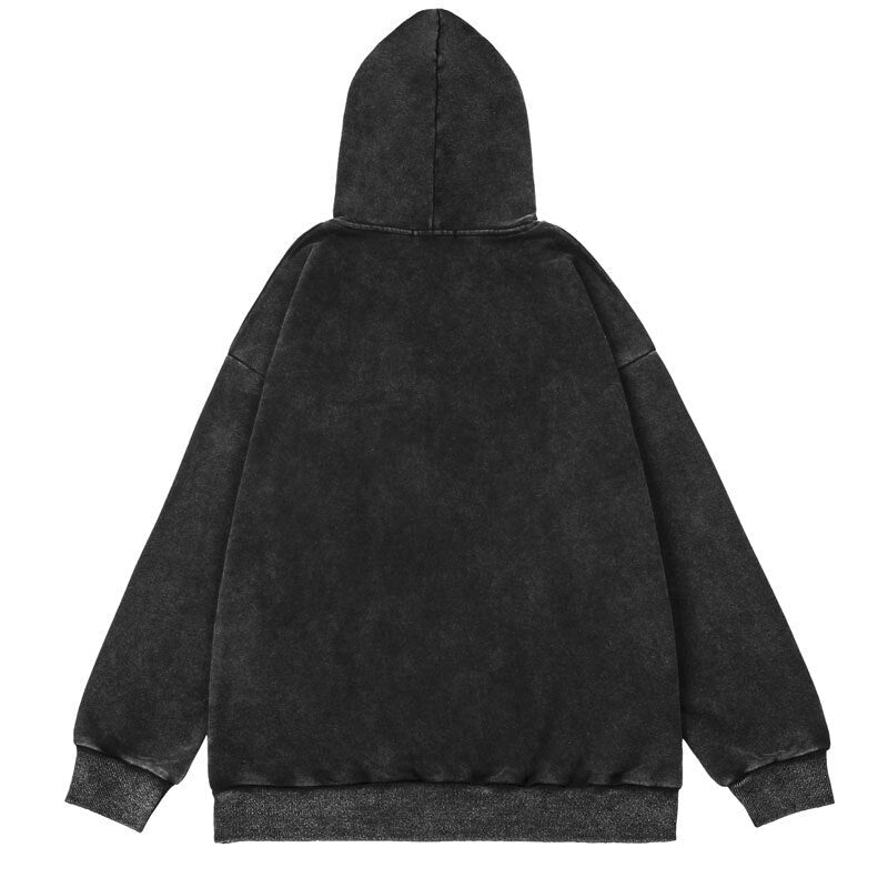 "Real Life" Unisex Men Women Streetwear Graphic Hoodie Daulet Apparel