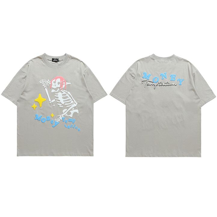 "Pink Hair" Unisex Men Women Streetwear Graphic T-Shirt Daulet Apparel