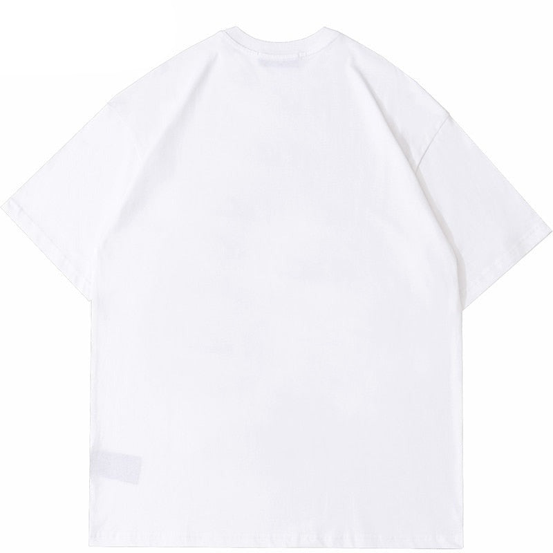 "Time Keeper" Unisex Men Women Streetwear Graphic T-Shirt Daulet Apparel