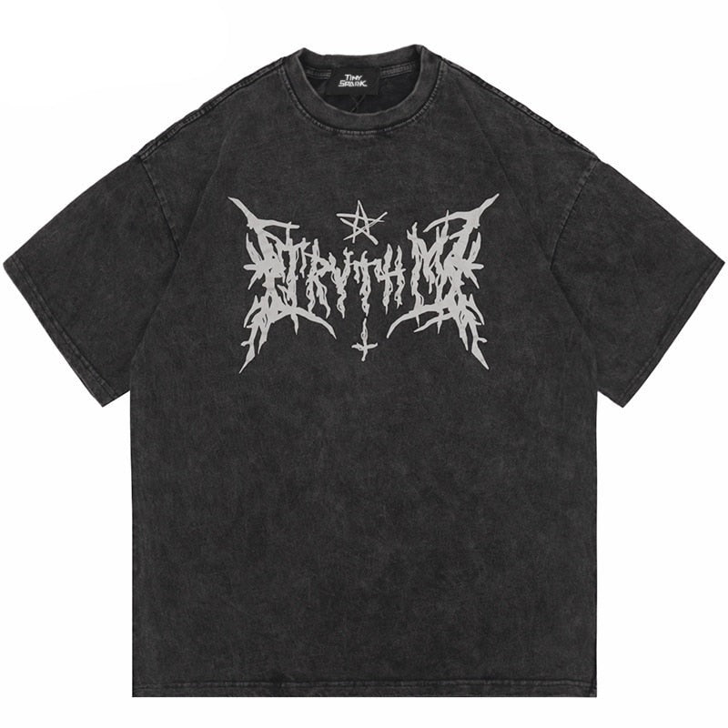 "Star Girl" Unisex Men Women Streetwear Graphic T-Shirt Daulet Apparel