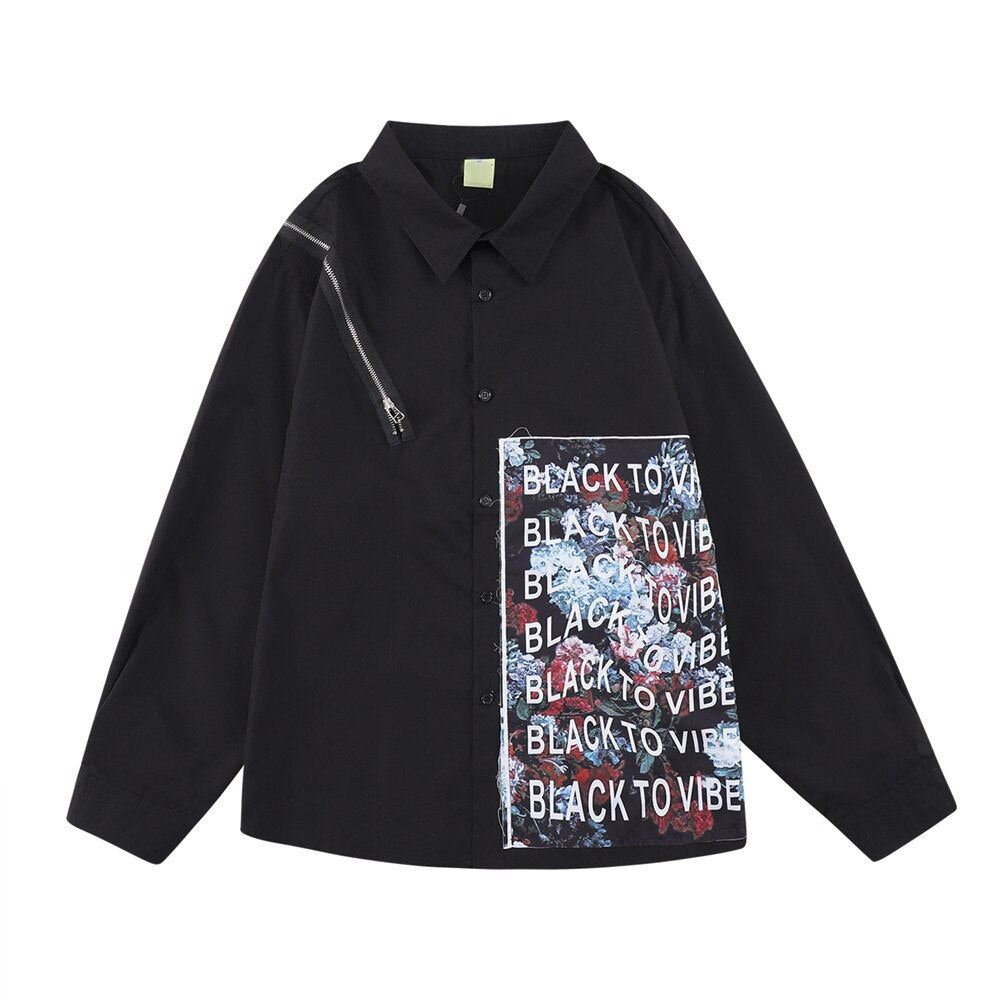 "Fake Love" Unisex Men Women Streetwear Graphic Shirt Daulet Apparel