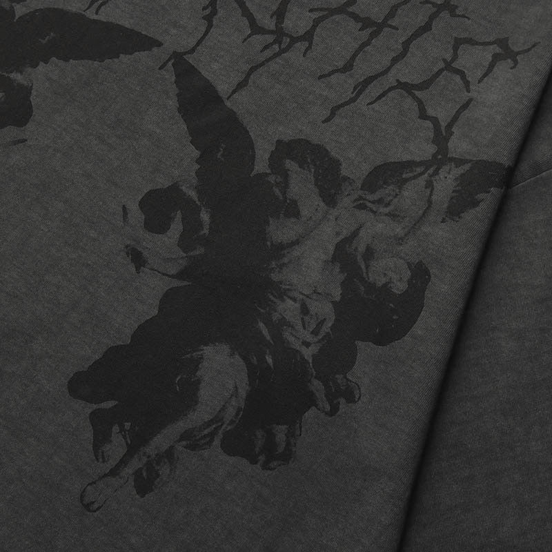 "Dark Angel" Unisex Men Women Streetwear Graphic T-Shirt Daulet Apparel