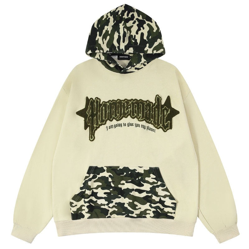 "Homemade" Unisex Men Women Streetwear Graphic Hoodie Daulet Apparel