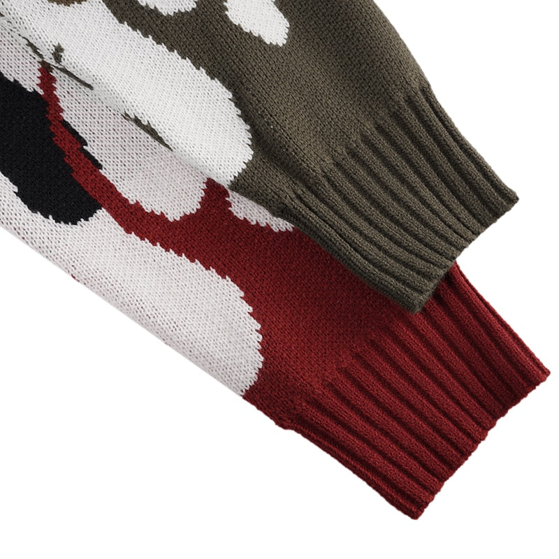 "White Chocolate" Unisex Men Women Streetwear Graphic Sweater Daulet Apparel