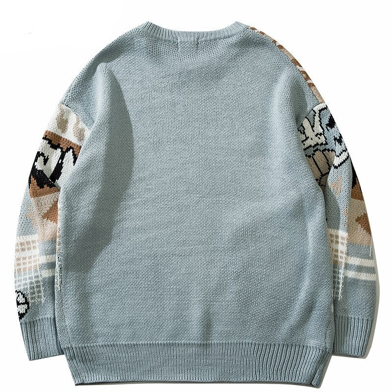 "Secret Player" Unisex Men Women Streetwear Graphic Sweater Daulet Apparel