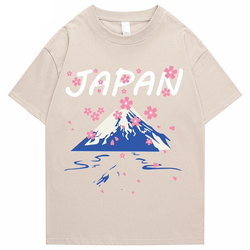 "Japan" Men Women Streetwear Unisex Graphic T-Shirt Daulet Apparel