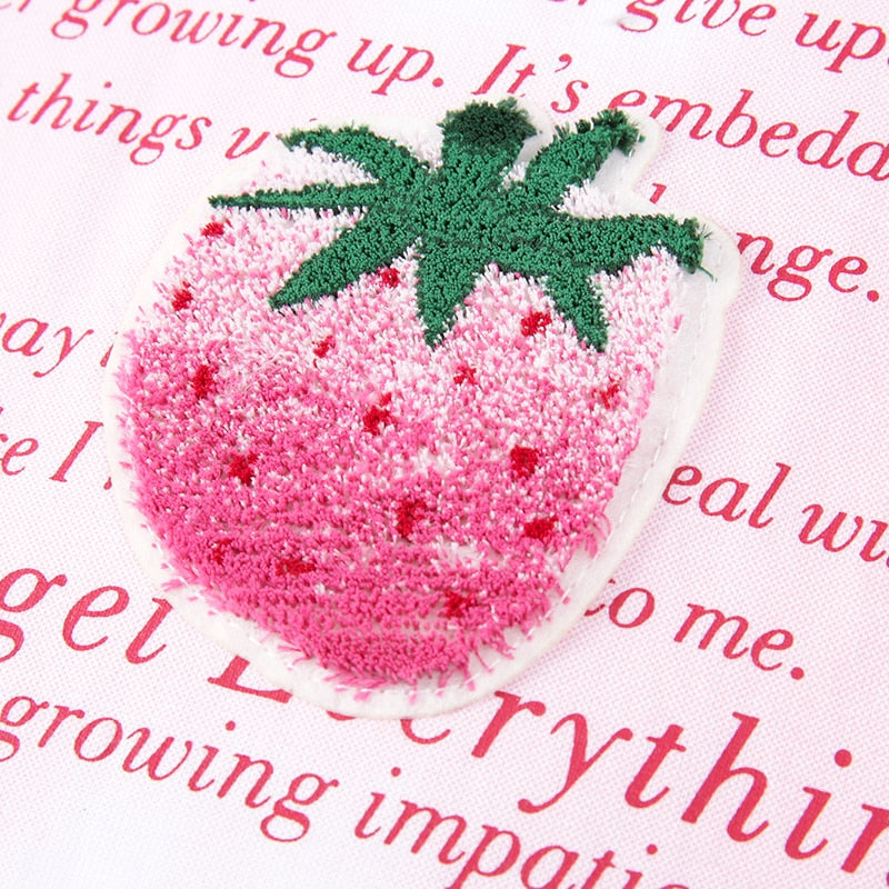 "Strawberry" Unisex Men Women Streetwear Graphic T-Shirt Daulet Apparel