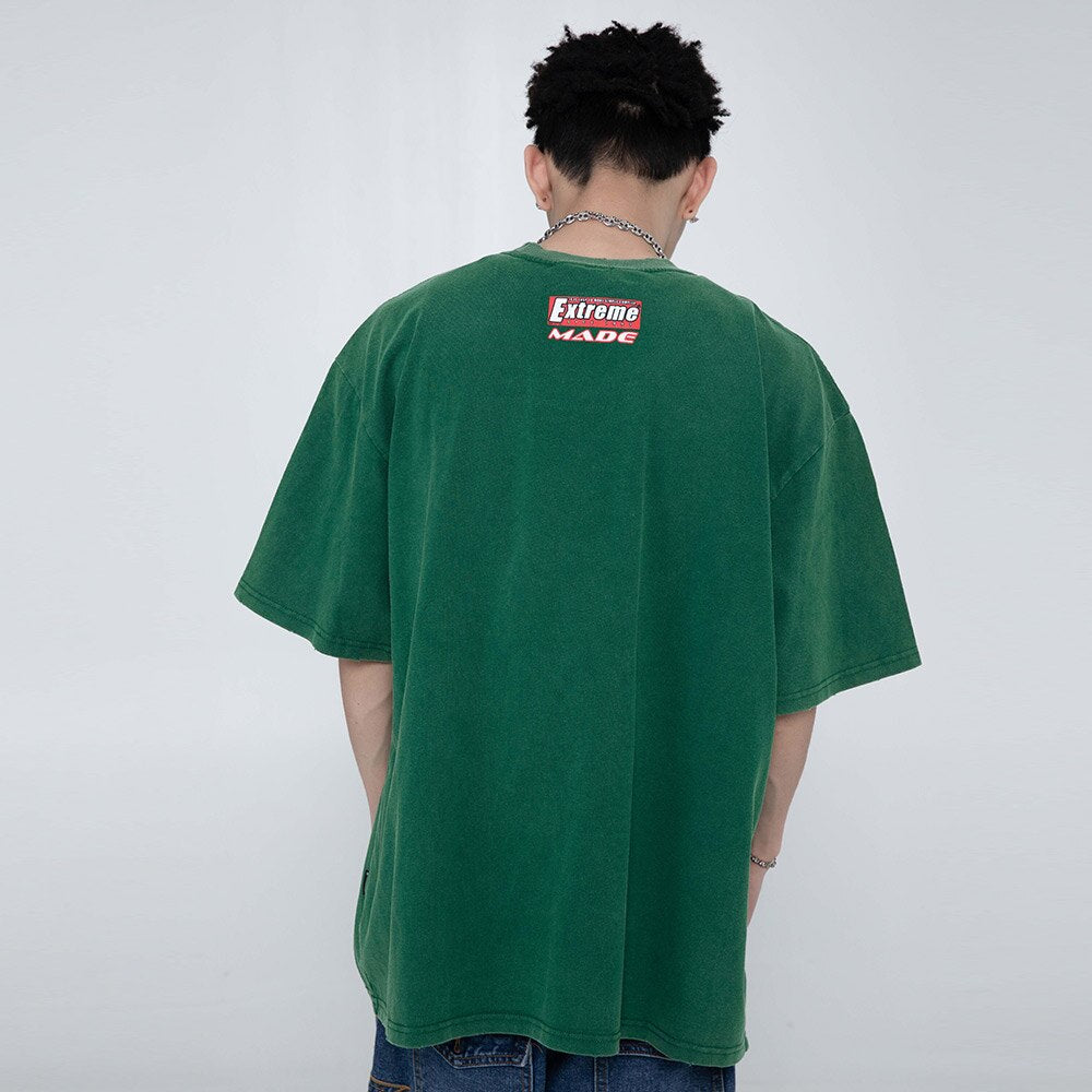 "Up In Smoke" Unisex Men Women Streetwear Graphic T-Shirt Daulet Apparel