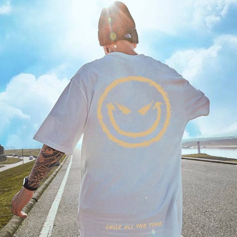 "Why So Serious" Unisex Men Women Streetwear Graphic T-Shirt Daulet Apparel