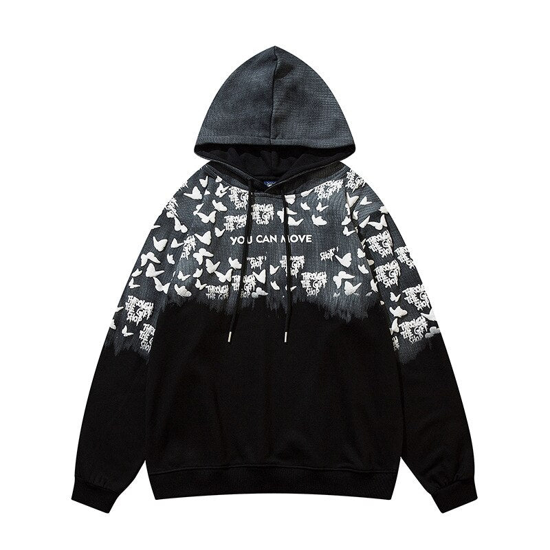 "Can You Love" Unisex Men Women Streetwear Graphic Hoodie Daulet Apparel