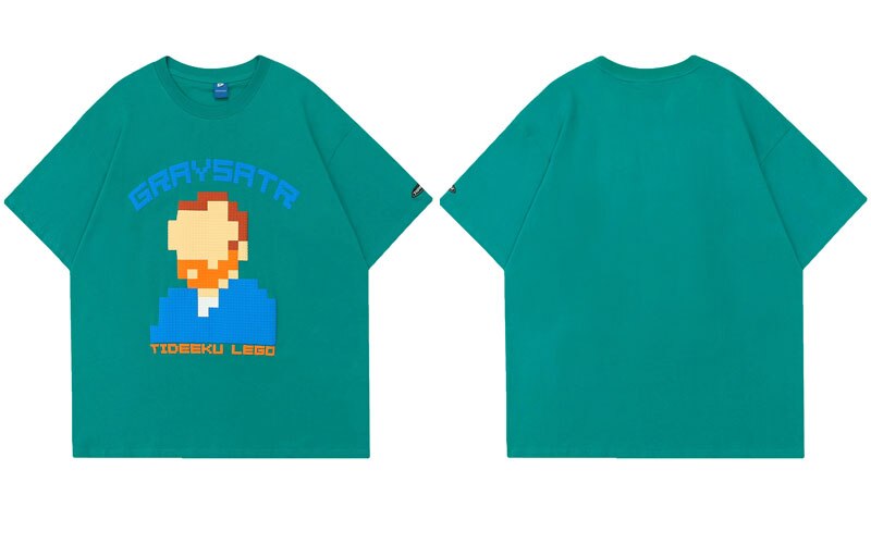 "Game Master" Unisex Men Women Streetwear Graphic T-Shirt Daulet Apparel