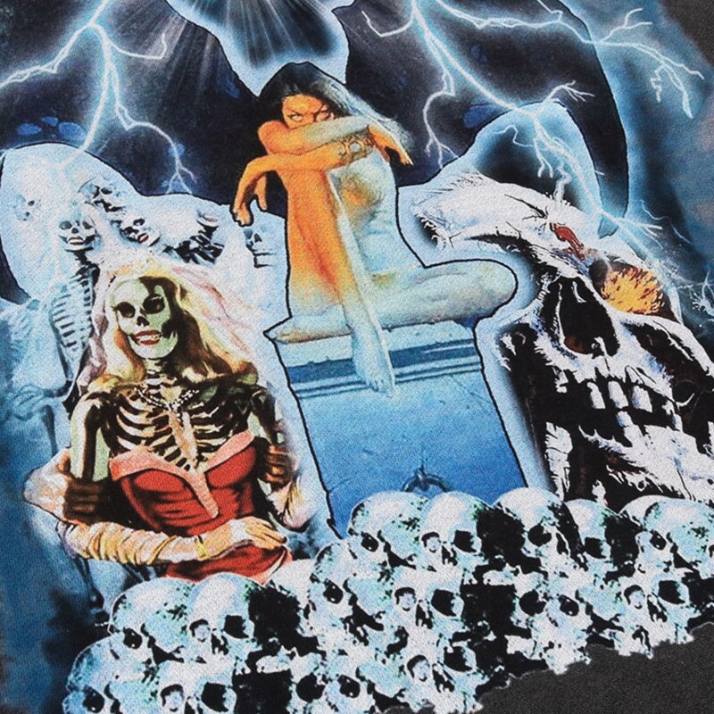 "Fallen Angles" Unisex Men Women Streetwear Sweatshirt Daulet Apparel