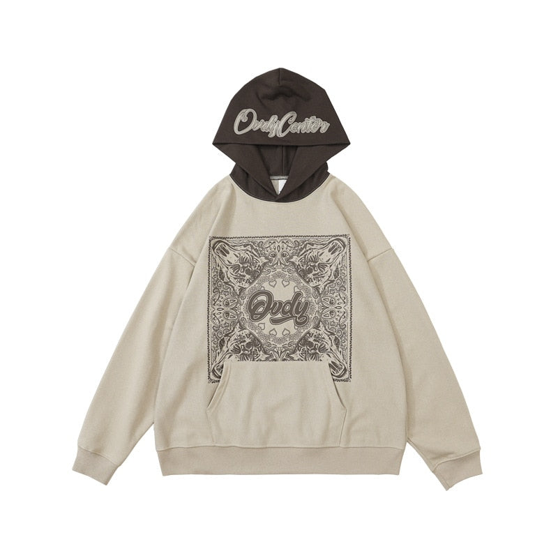 "Frequency" Unisex Men Women Streetwear Graphic Hoodie Daulet Apparel