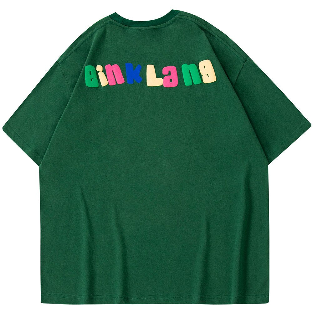 "Surfboard" Unisex Men Women Streetwear Graphic T-Shirt Daulet Apparel