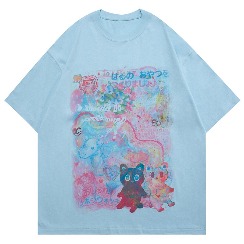 "Snake & Ladders" Unisex Men Women Streetwear Graphic T-Shirt Daulet Apparel