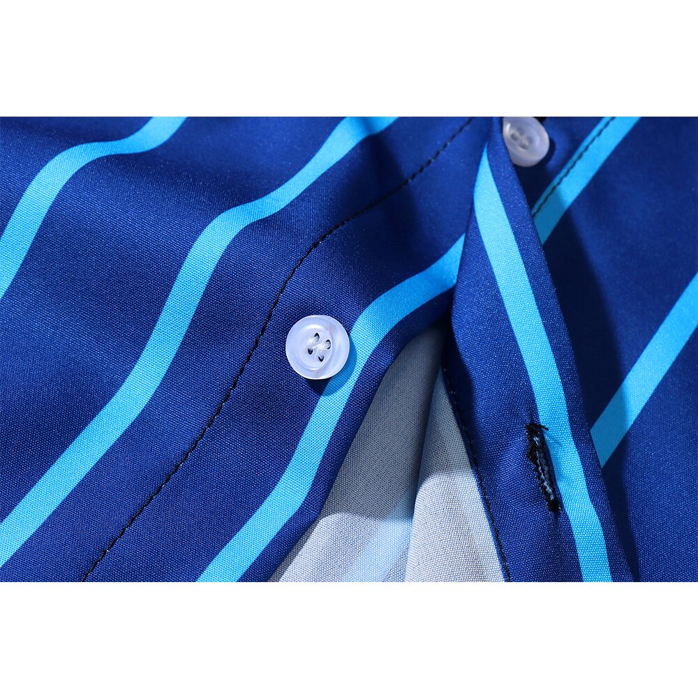 "Wonder Stripe" Unisex Men Women Streetwear Graphic Shirt Daulet Apparel