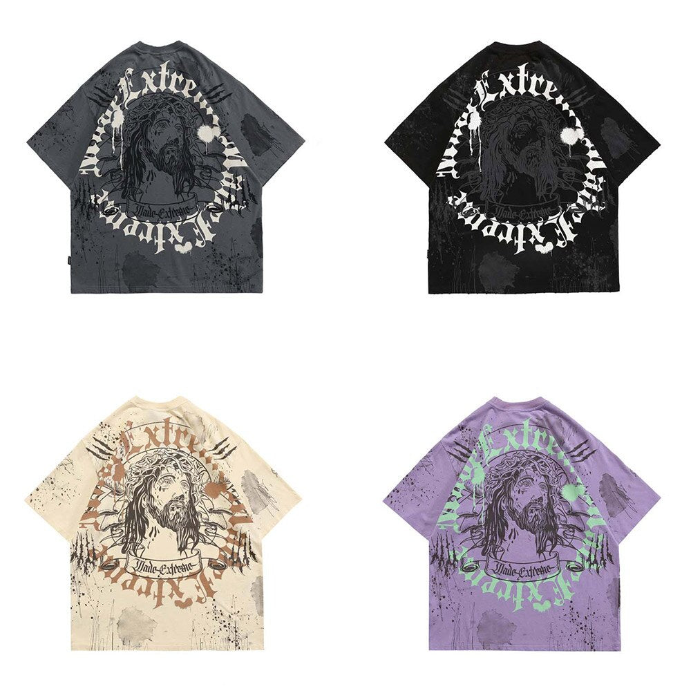 "Throne" Unisex Men Women Streetwear Graphic T-Shirt Daulet Apparel