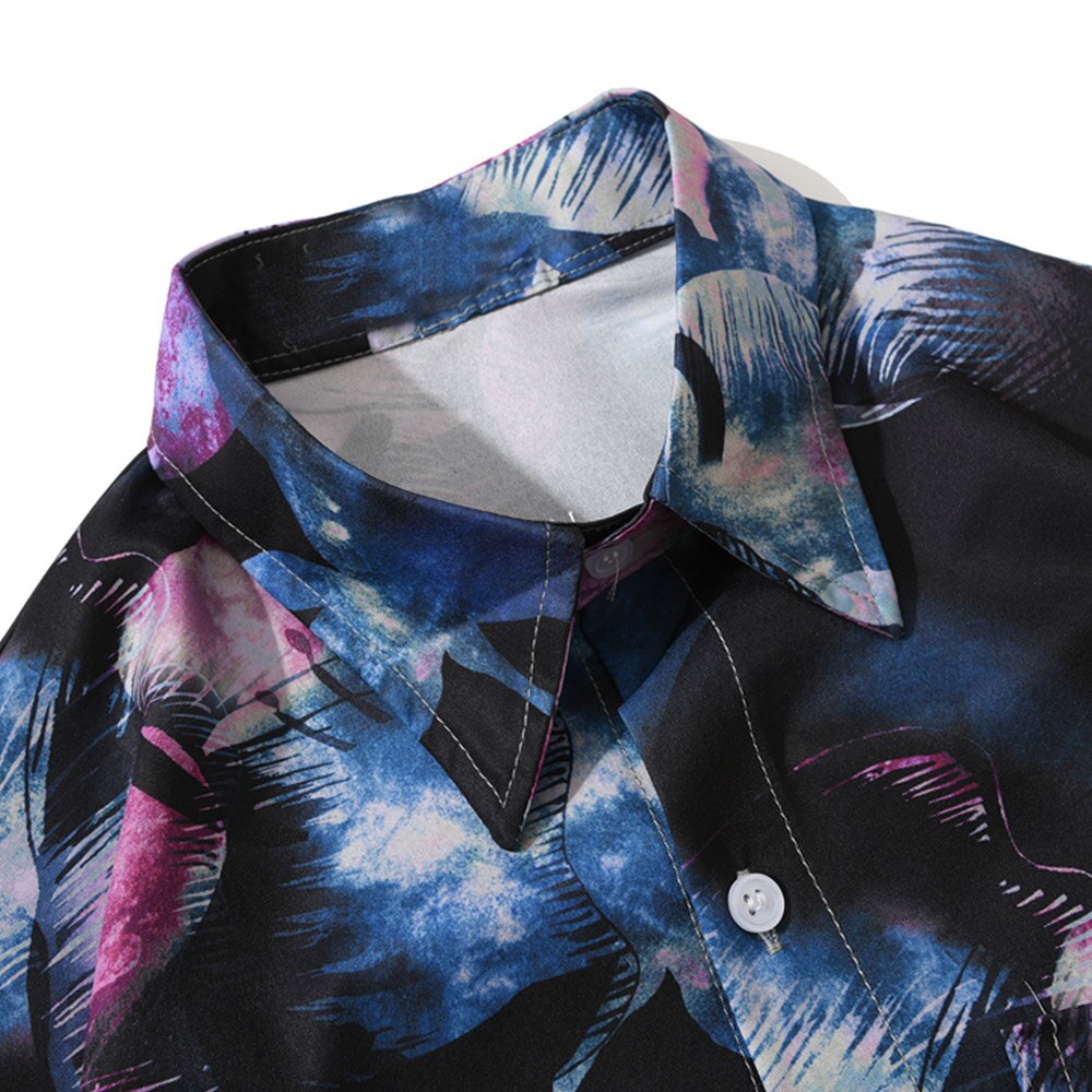 "Purple Night" Graphic Men Women Graphic Streetwear Shirt Daulet Apparel