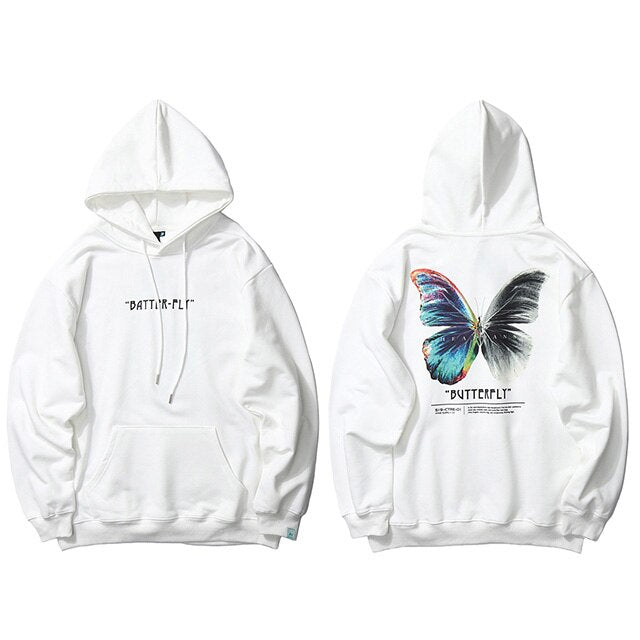 "Butterfly Effect" Unisex Men Women Streetwear Graphic Hoodie Daulet Apparel