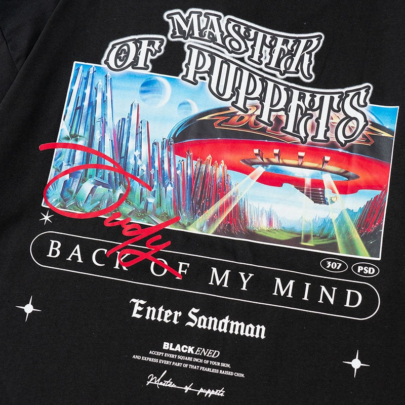 "Mind Reader" Unisex Men Women Streetwear Graphic T-Shirt Daulet Apparel