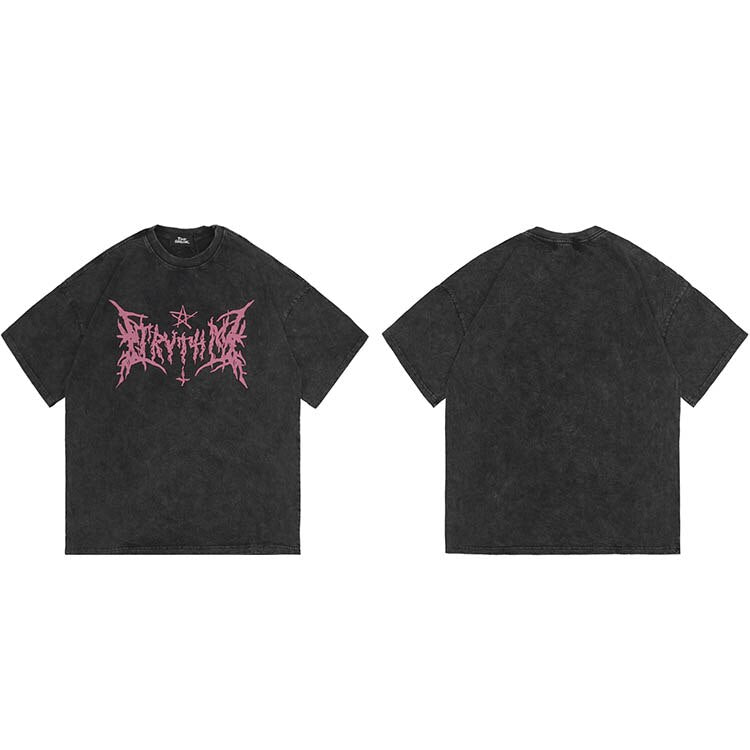 "Star Girl" Unisex Men Women Streetwear Graphic T-Shirt Daulet Apparel