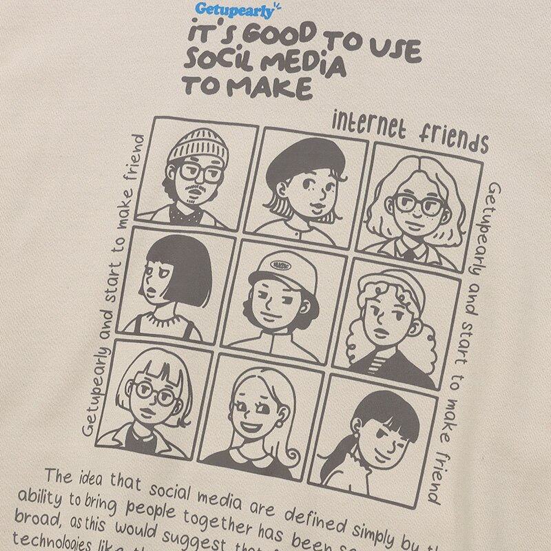 "Cold Calling" Unisex Men Women Streetwear Graphic Hoodie Daulet Apparel