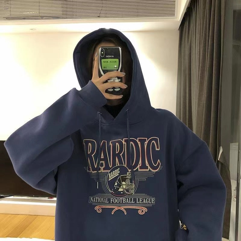 "The Blueprint" Unisex Men Women Streetwear Graphic Hoodie Daulet Apparel