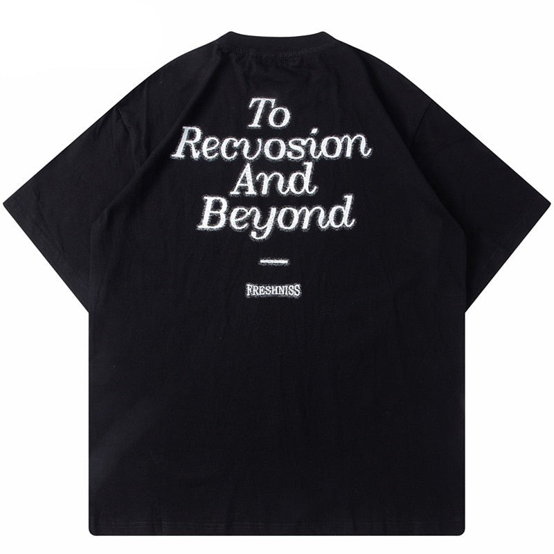 "Closed Hands" Unisex Men Women Streetwear Graphic T-Shirt Daulet Apparel