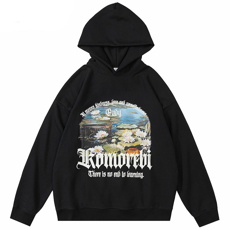 "Lost Woods" Unisex Men Women Streetwear Graphic Hoodie Daulet Apparel