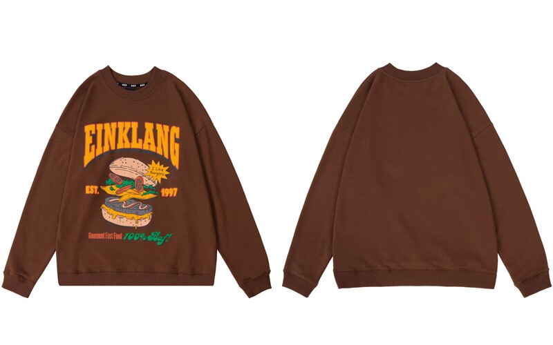 "Sandwich" Unisex Men Women Streetwear Graphic Hoodie Daulet Apparel