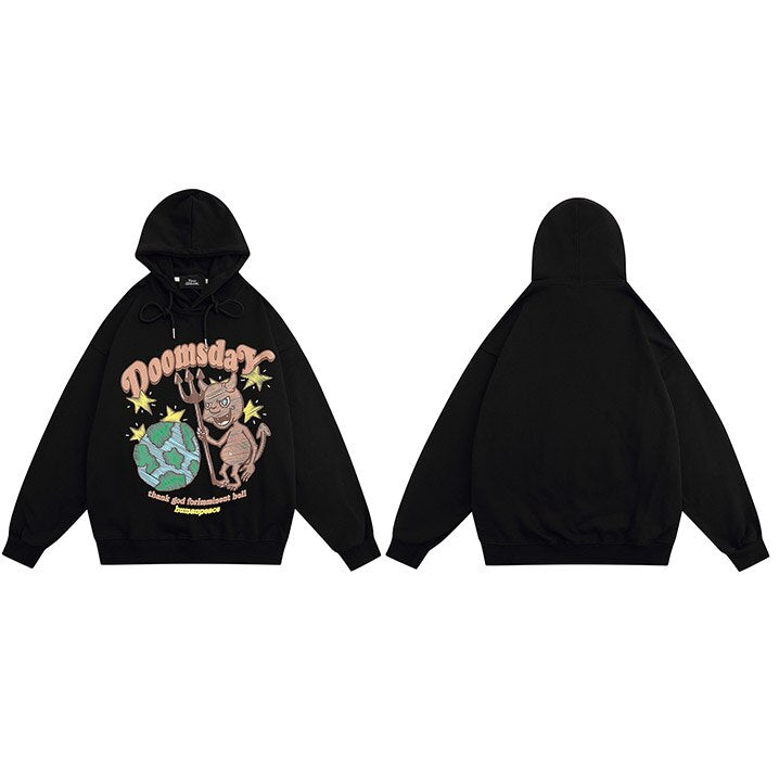 "Like a Virgin" Unisex Men Women Streetwear Graphic Hoodie Daulet Apparel