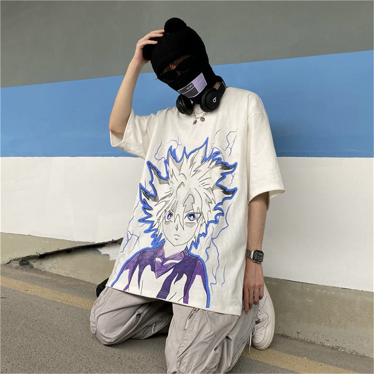 "Hunter" Unisex Men Women Streetwear Graphic T-Shirt Daulet Apparel