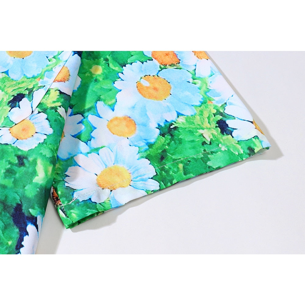 "Big Garden" Unisex Men Women Streetwear Graphic Shirt Daulet Apparel