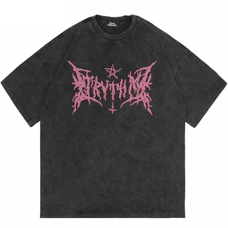 "Star Girl" Unisex Men Women Streetwear Graphic T-Shirt Daulet Apparel