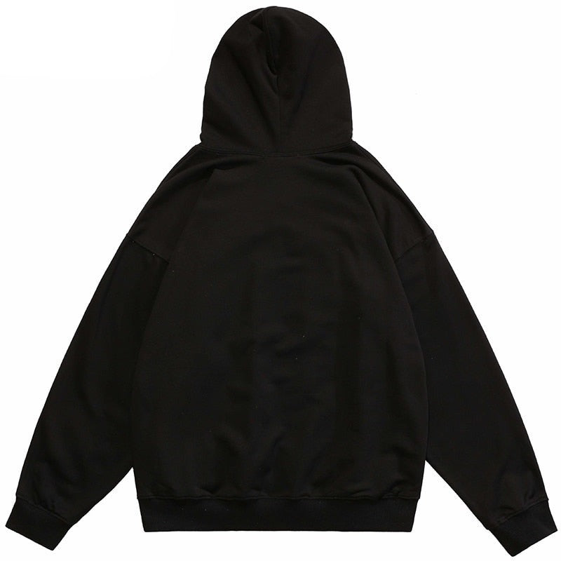 "Living In The City" Unisex Men Women Streetwear Graphic Hoodie Daulet Apparel