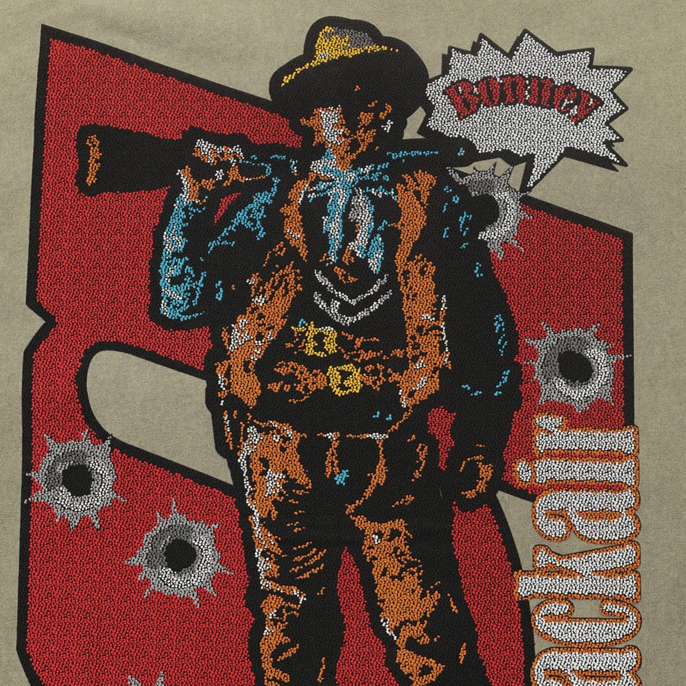 "Smoked" Unisex Men Women Streetwear Graphic Sweatshirt Daulet Apparel