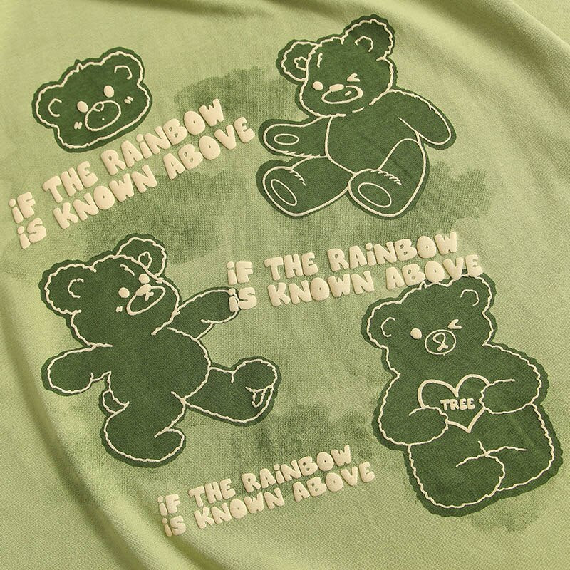 "Rainbow" Unisex Men Women Streetwear Graphic T-Shirt Daulet Apparel